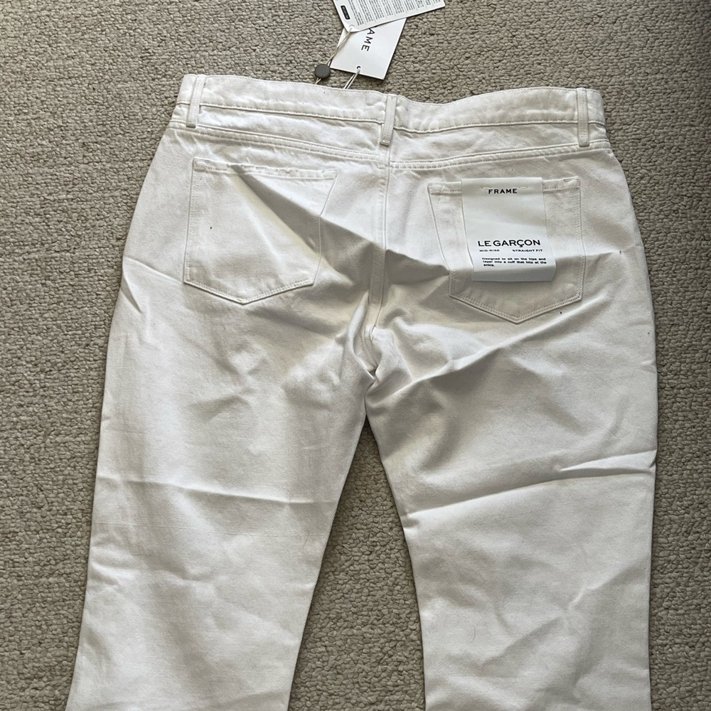 Frame Denim Off-White Jeans